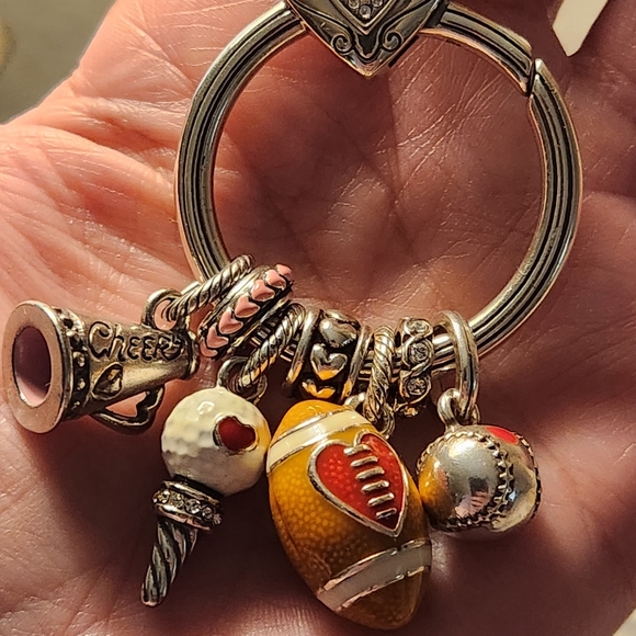 Brighton Key Fob/Bag Charm with Sports Charms. - Picture 3 of 4